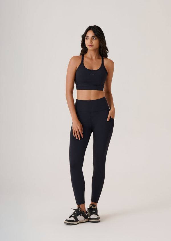 Reflective CoreActive Leggings- Slim Fit - Black