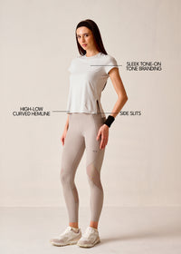Airing Tee - Silver Grey - 3