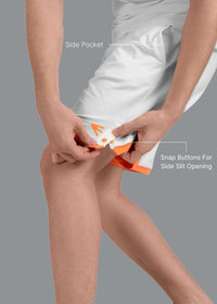 Men Gym Shorts White - 2