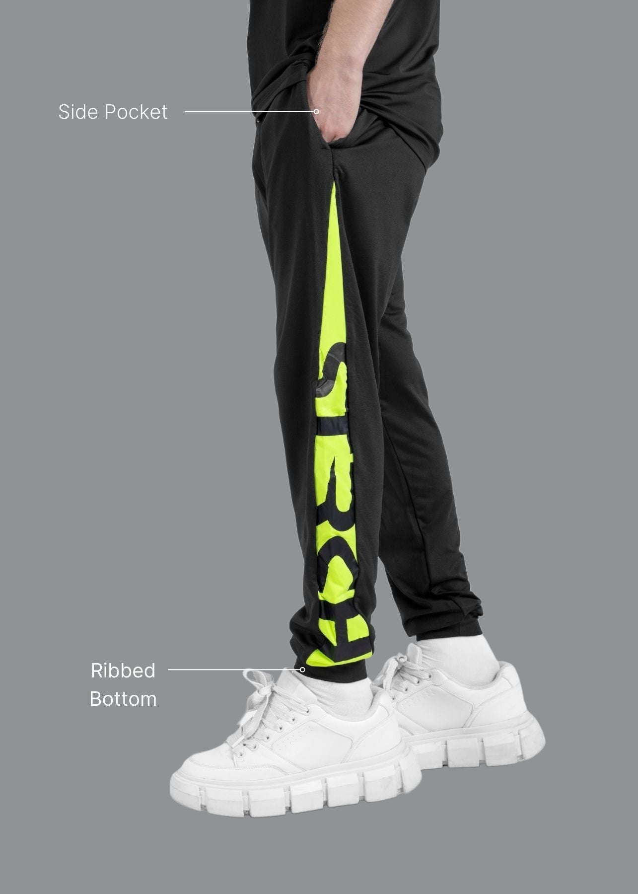 Men Performance Joggers Black - 2