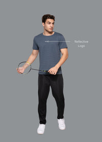 Men Running Active Tee Orion Blue - 2