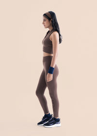 Seamless Workout Core leggings - Mocha Brown - 5