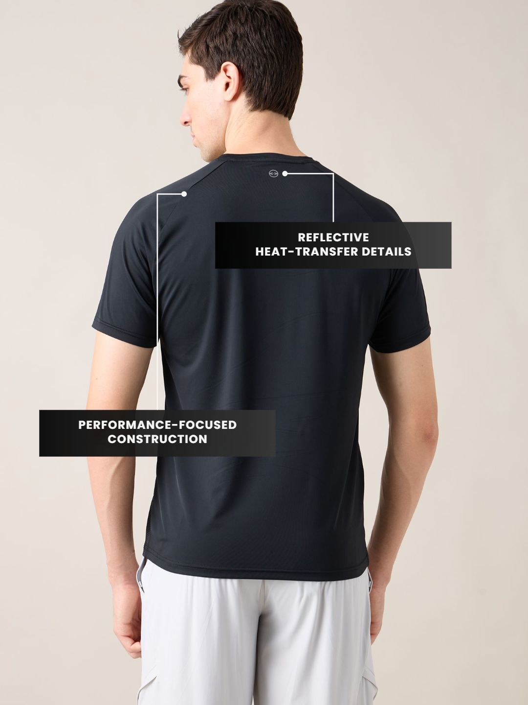 Men Playcore printed tee - Black