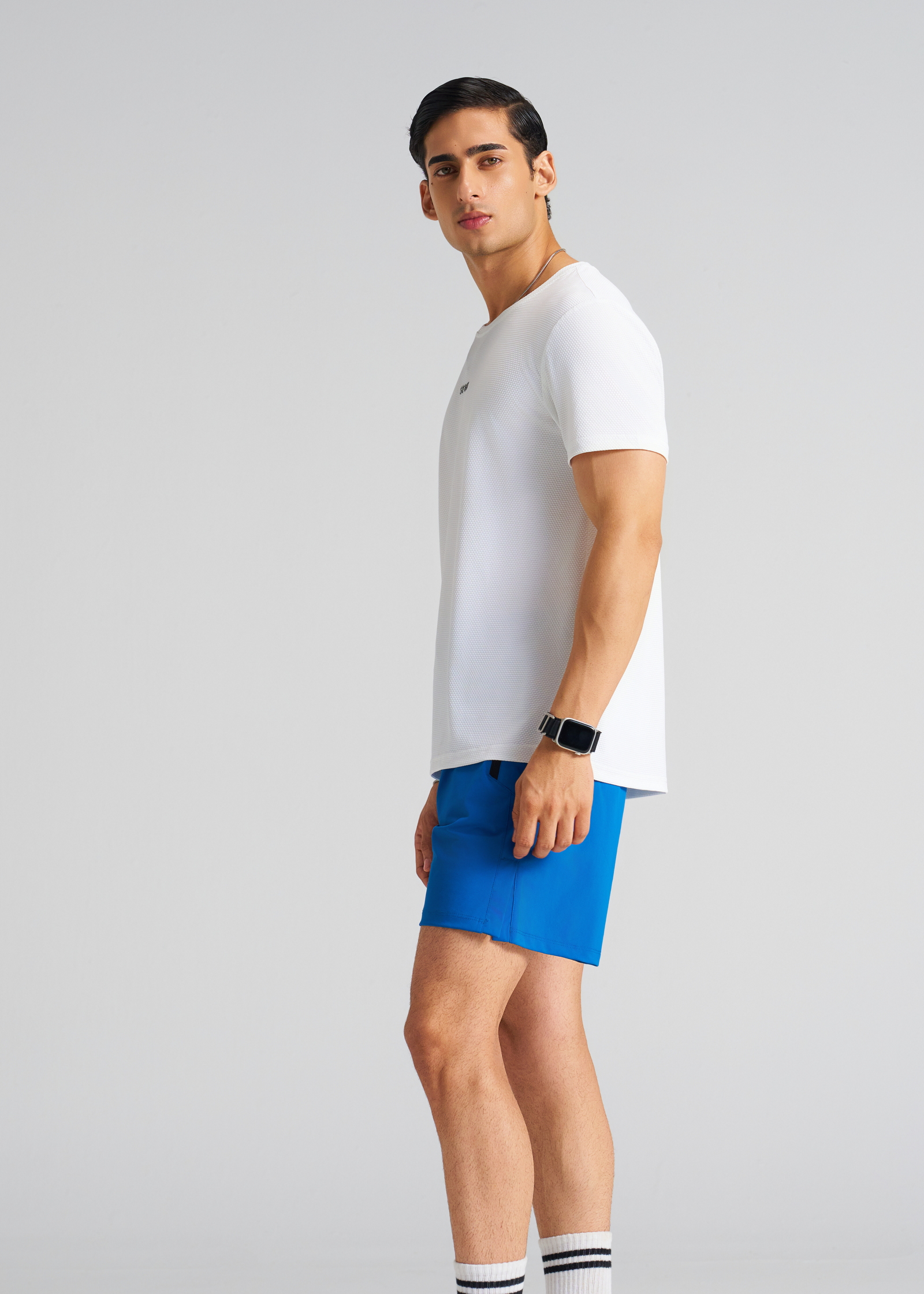 Men Running Active Tee White - 3