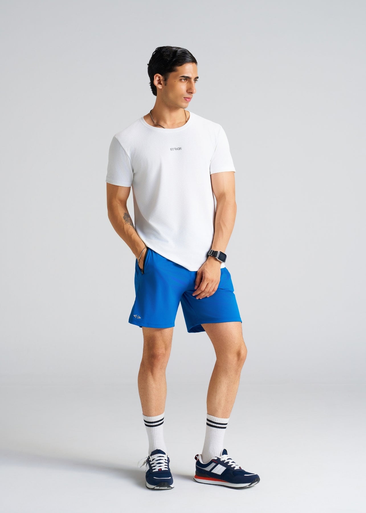 All-Day Workout Shorts - Mykonos Blue - 4