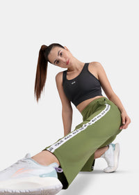 Women Dual Pocket Track Pants Olive - 3