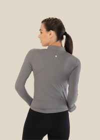 Women Active Jacket - Grey - 8