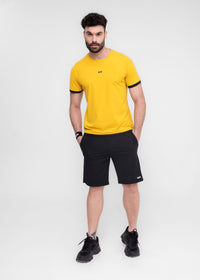 Men Active Workout Shorts Black - 1