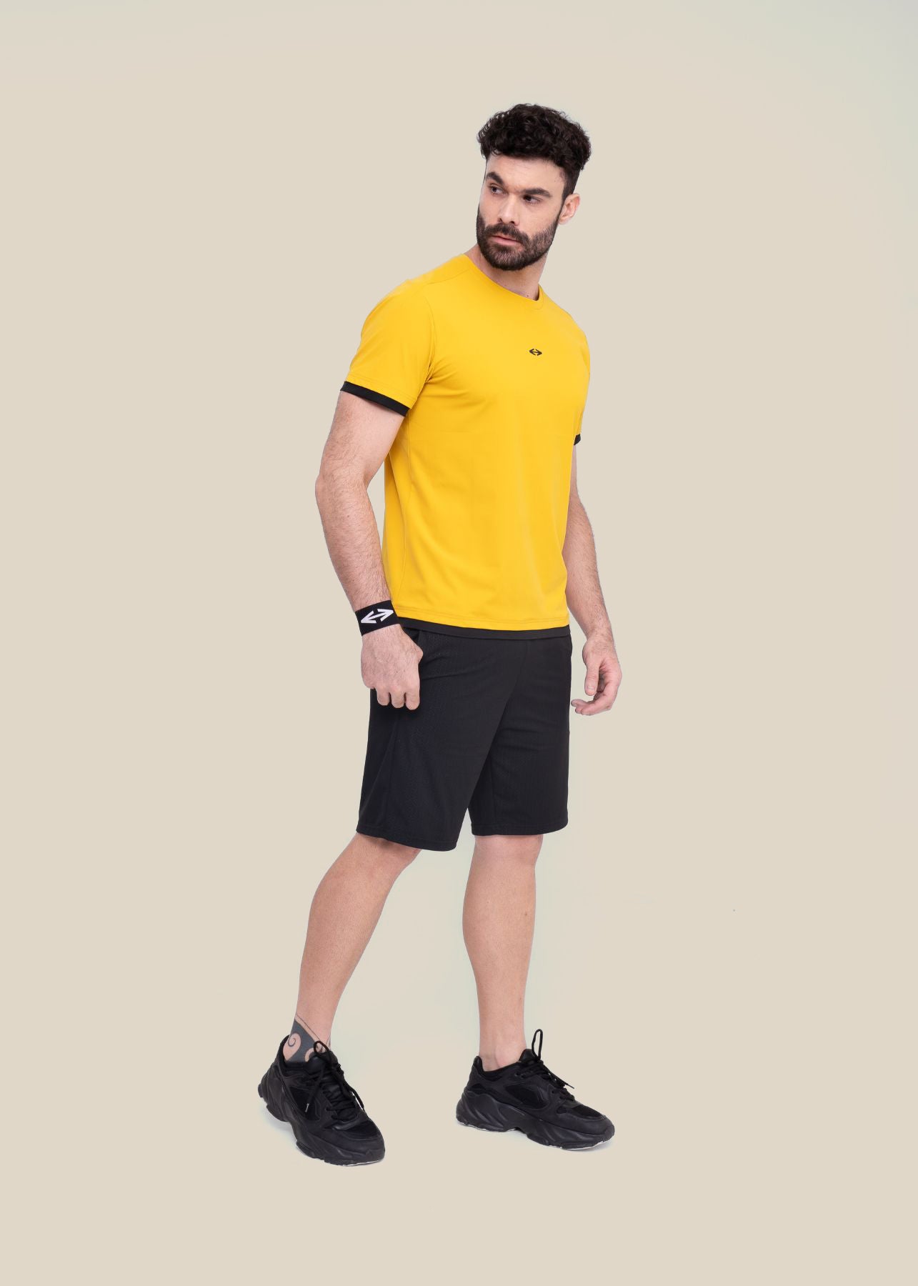 Men Performance Round Neck Tee Ginger - 3