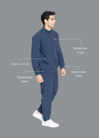 Unisex Lightweight Jacket - Navy Blue - 2