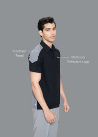 Men Classic Polo Tshirt Lava Gray - 2