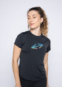 Women Gym Tshirt Black - 5