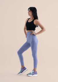 Soft Core Seamless Leggings - Vivid Violet - 5