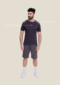 Men Running T Shirt - Black - 5