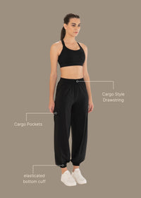 Stride Flex Baggy Joggers - Black - 3