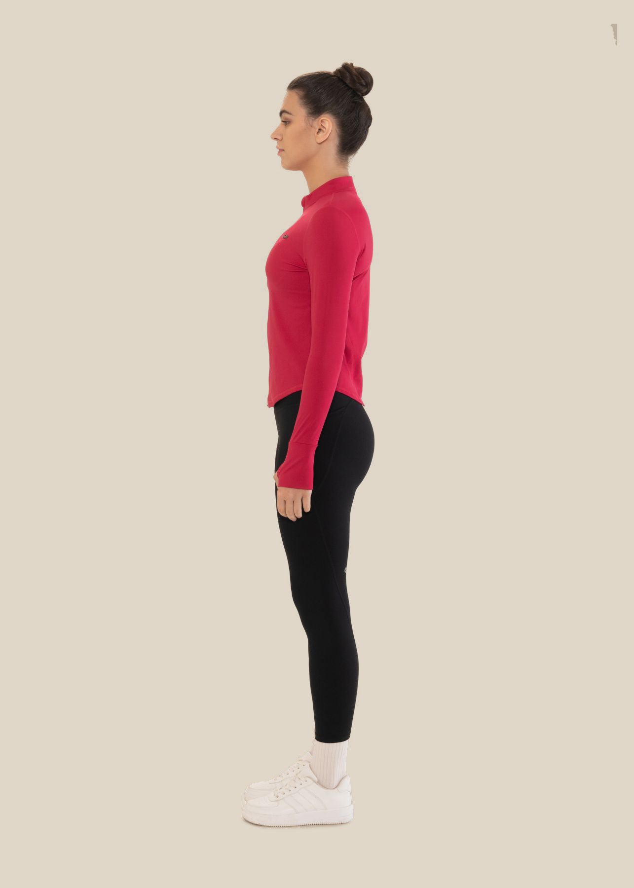 Women Active Jacket - Red Pink - 5