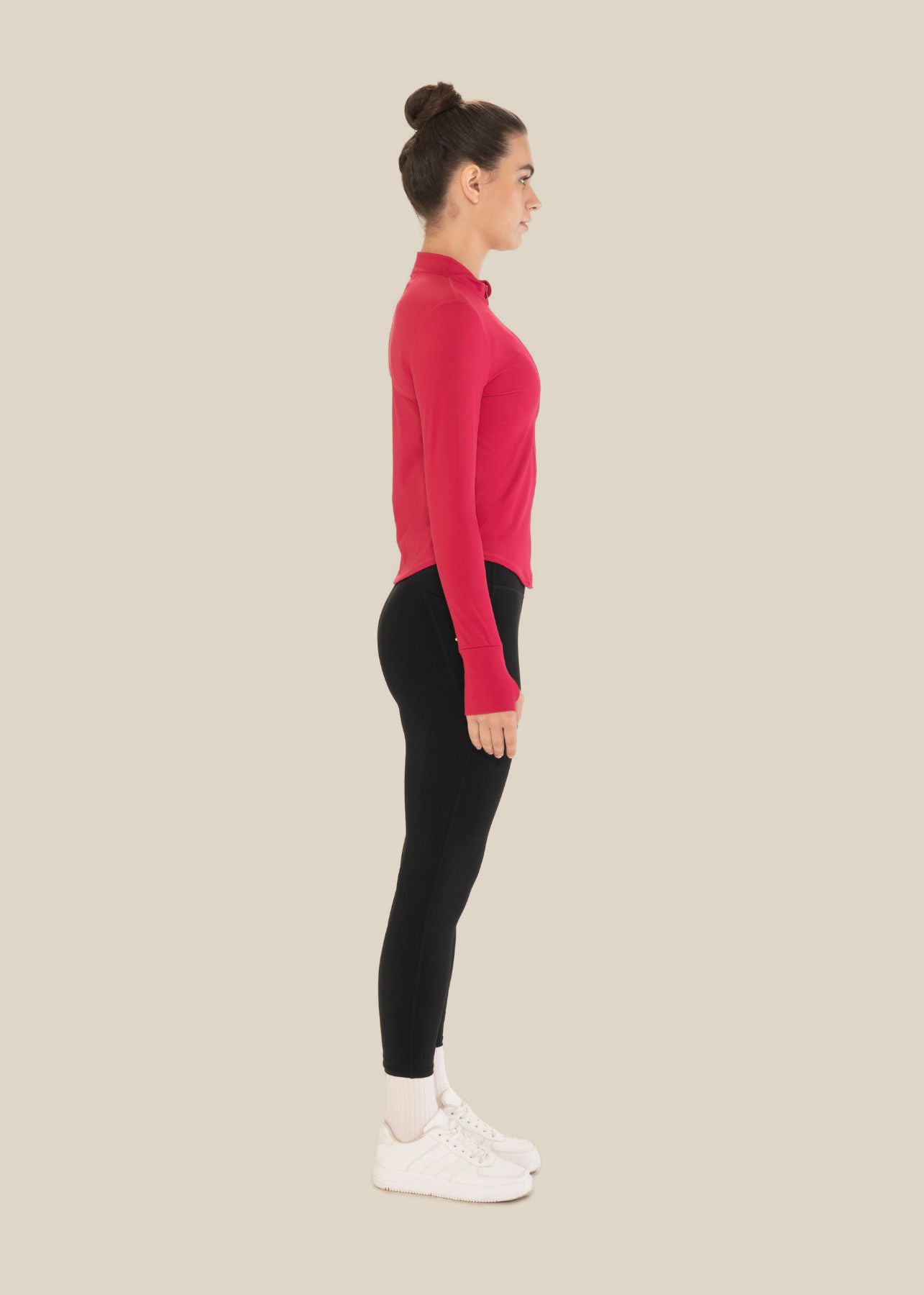 Women Active Jacket - Red Pink - 6