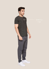 Men Camoflauge Print Active Tee Army Green - 3