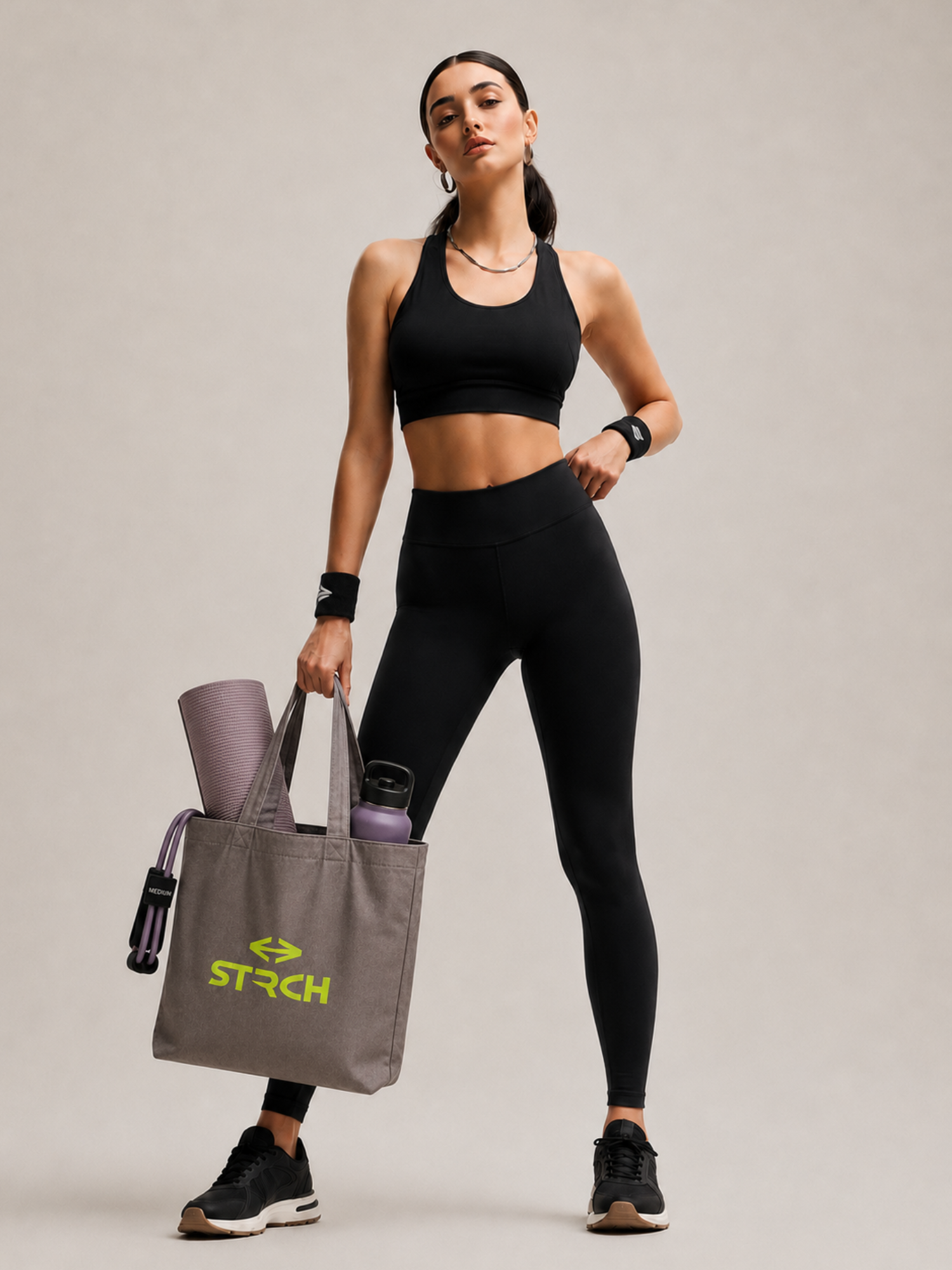 STRCH Momentum Tote Bag - Grey