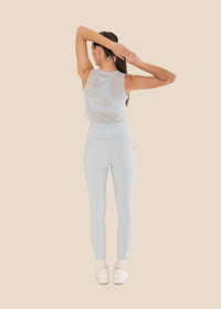 StrchFlex Power soft Leggings - Powder Blue - 6