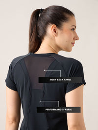 Women Play Core Tee - Black