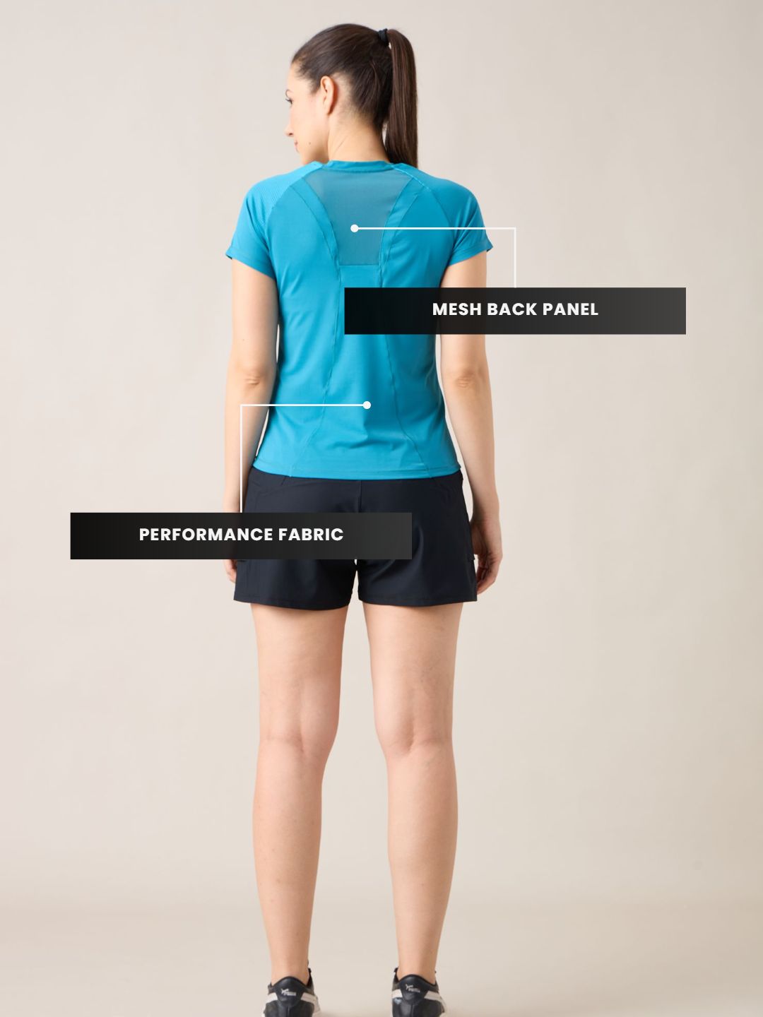 Women Play Core Tee - Teal