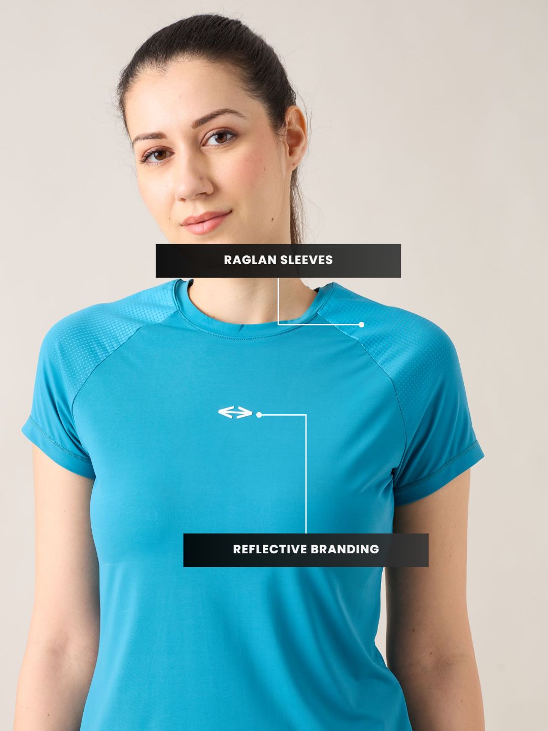 Women Play Core Tee - Teal