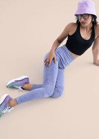 Soft Core Seamless Leggings - Vivid Violet - 2