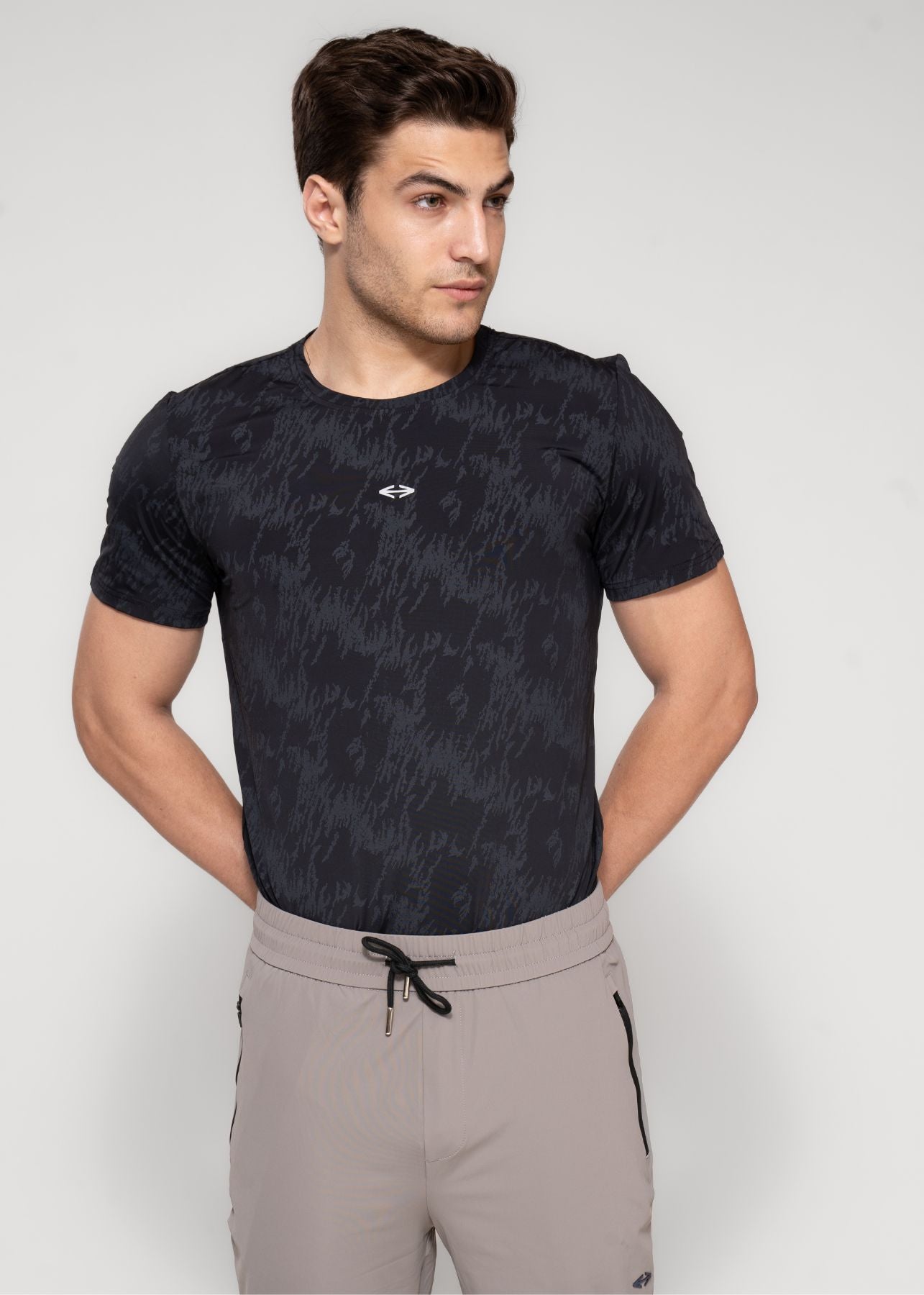 Men Flexi Track Pants Midgrey - 3