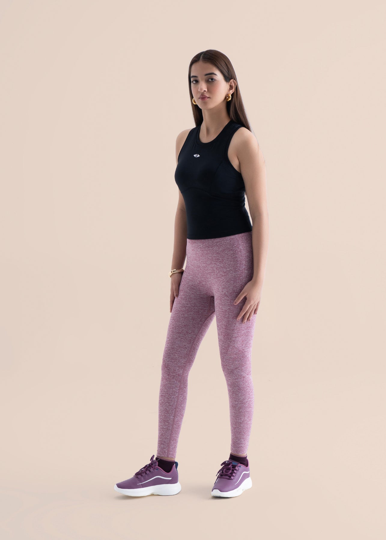 Soft Core Seamless Leggings - Hawthorn Rose - 1