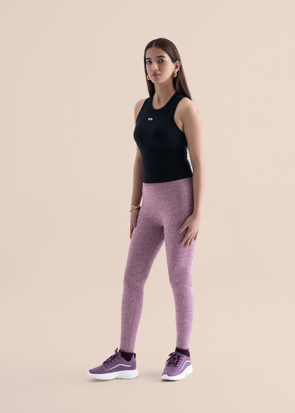 Soft Core Seamless Leggings - Hawthorn Rose - 1