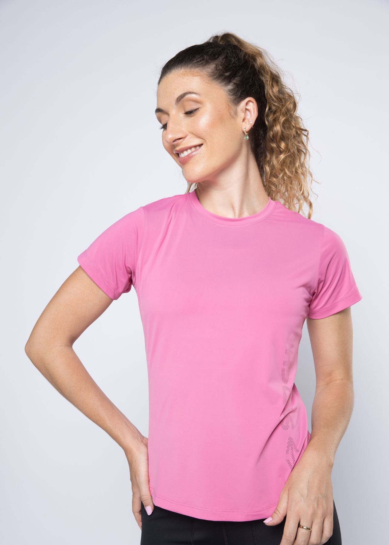 Everyday Workout Tee - Pink - 1