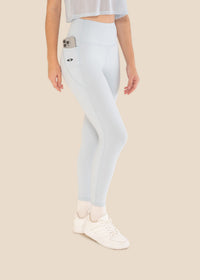 StrchFlex Power soft Leggings - Powder Blue - 5