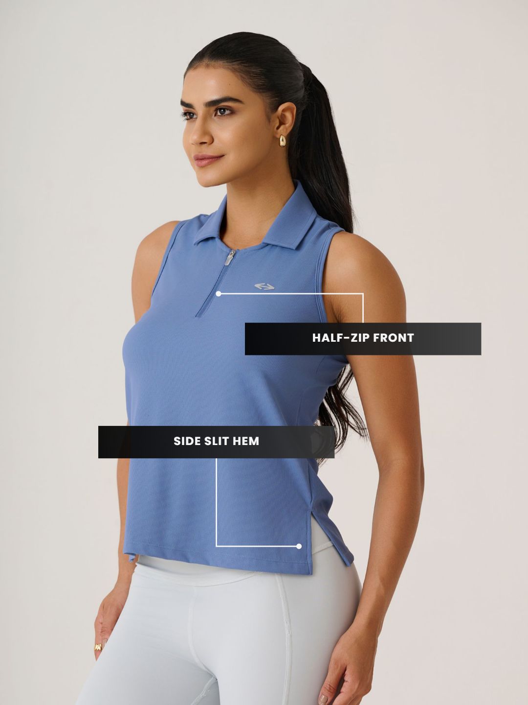 Women Serve Tennis Polo
- AirforceBlue