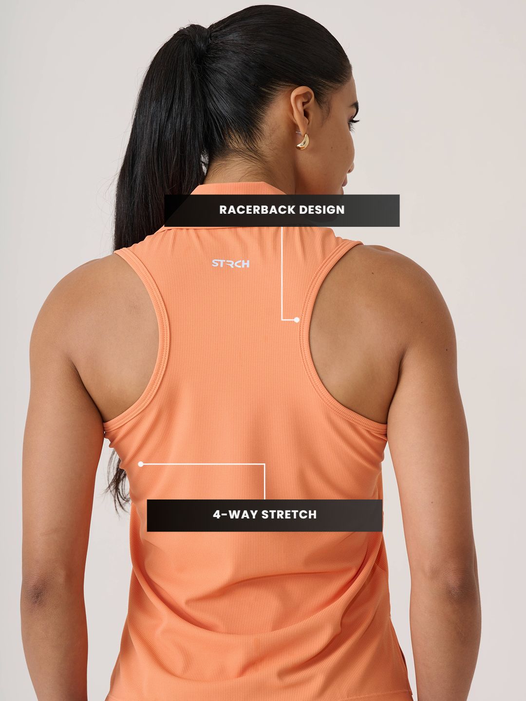 Women Serve Tennis Polo
- MutedOrange