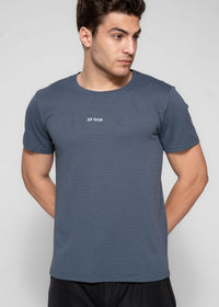 Men Running Active Tee Orion Blue - 4