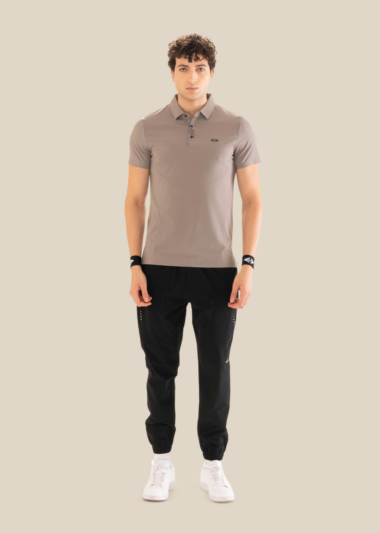 Men Bonded Polo Khakhi - 6