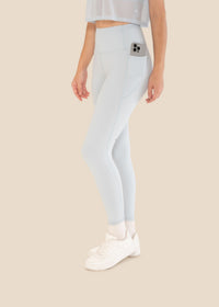 StrchFlex Power soft Leggings - Powder Blue - 4