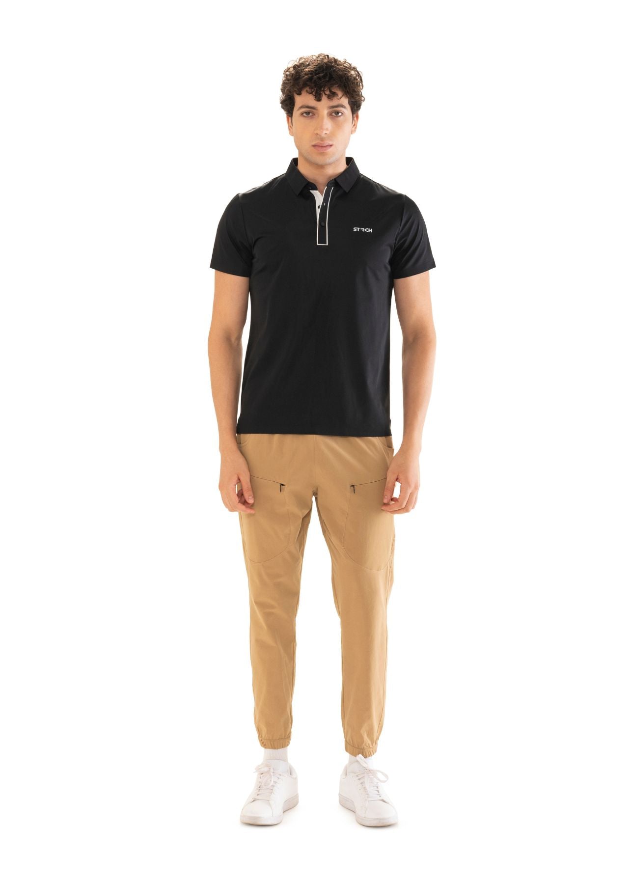 Men Running Joggers American Brown - 2