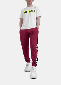 Men Performance Joggers Maroon - 1