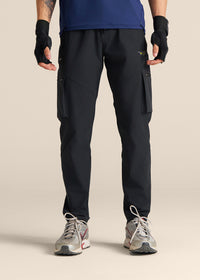Men Batman Utility Track Pants - Black - 1