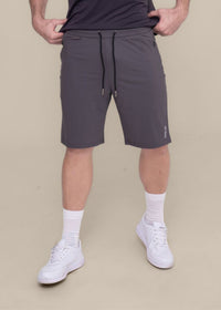Men 4 Way Flex Shorts Grey - 1
