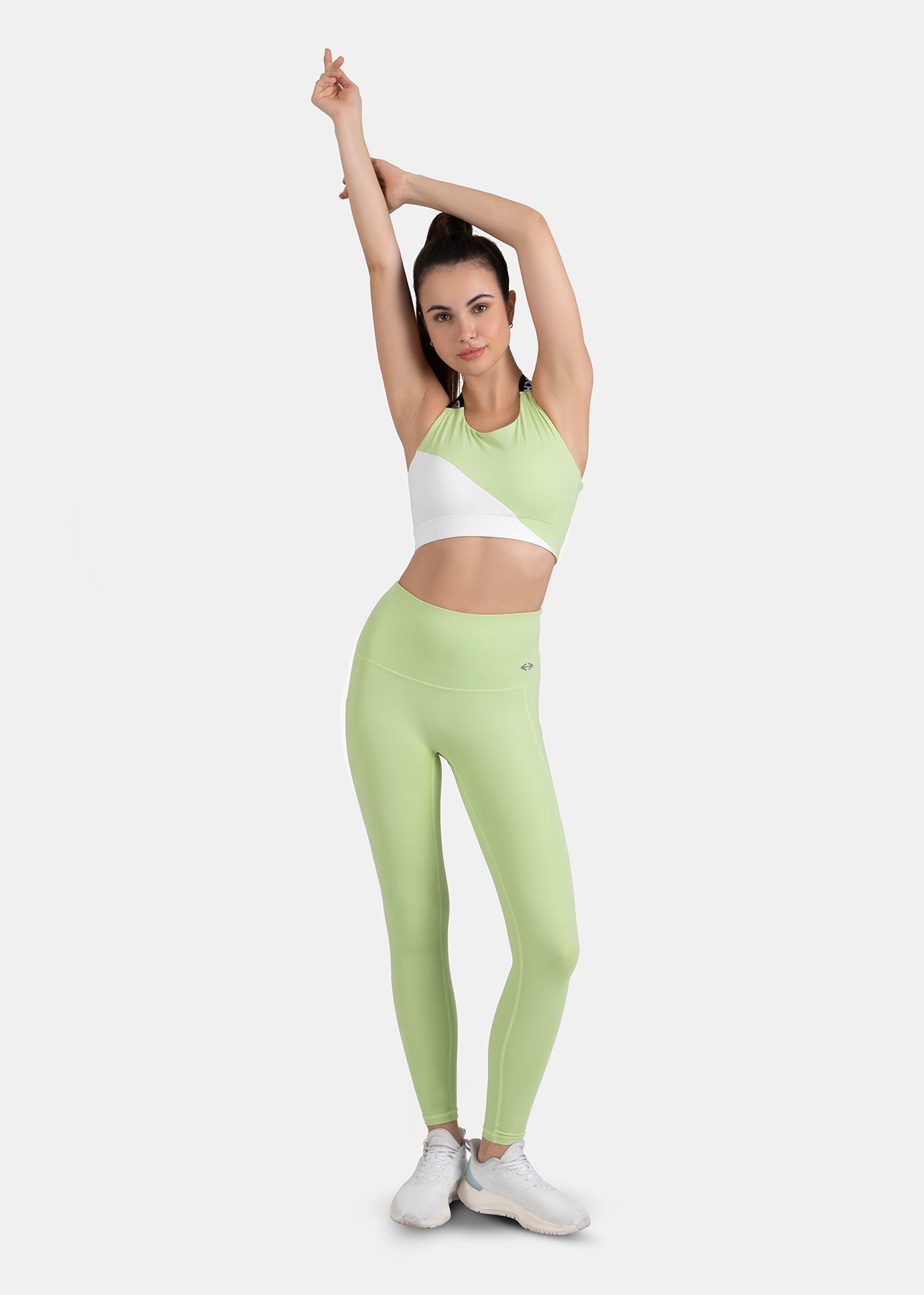 StrchFlex Medium support sports bra - Mint Green - 3