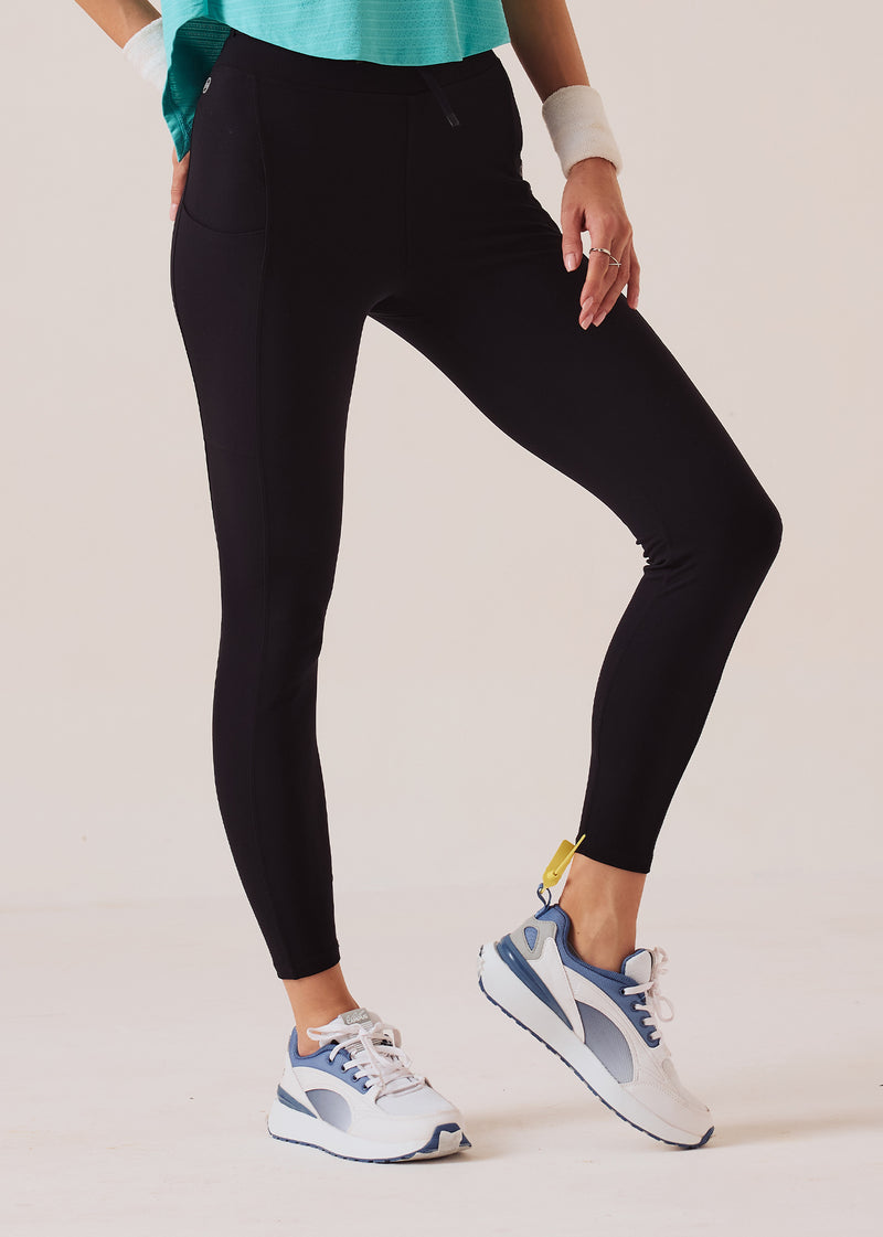 Women Fitness Training Pants - Jet Black