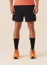 Men Quick Dry Workout Shorts - Black - 1