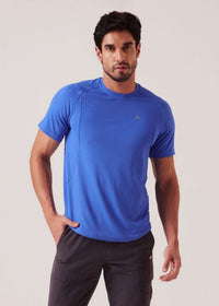 Men Performance Fit T-Shirt - Dazzling Blue - 1