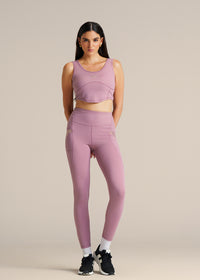 Wonder Warrior Legging - Dusky Orchid - 1