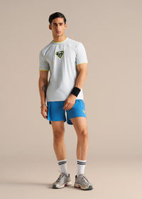 Krypton Strike Men's Training Short - Blue - 3
