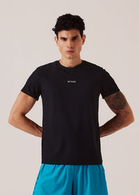 Men Pro Fit Gym T-Shirt - Jet Black - 1