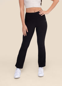 Women Workout Flare Pant - Black - 1